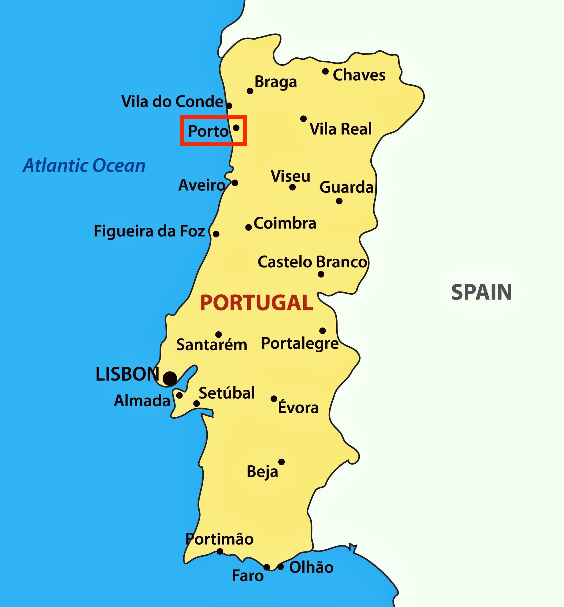 Mapa De Portugal Porto Mapa Porn Sex Picture 3191
