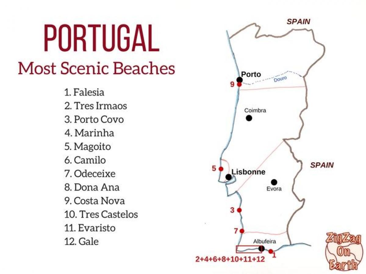 ▷ Mejores playas del Algarve: mapa + guía 2023 - Solo Ida